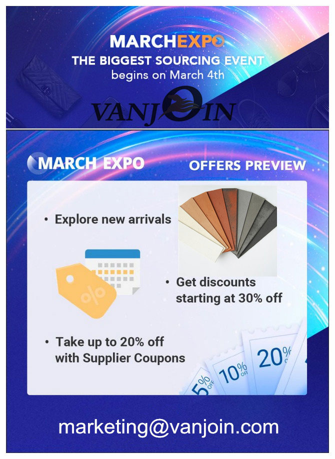 ALIBABA MARCH EXPO  (March 4-31)