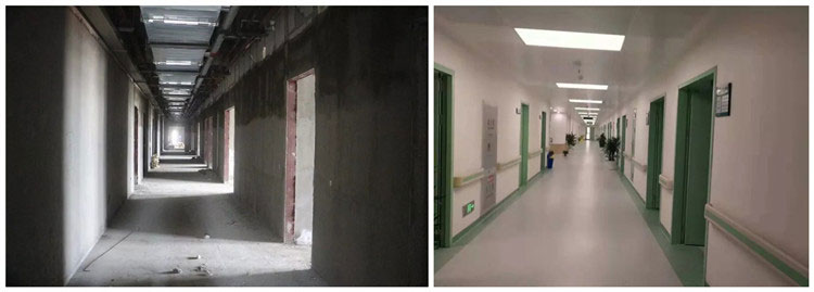 Hospital Concrete Partition Walls