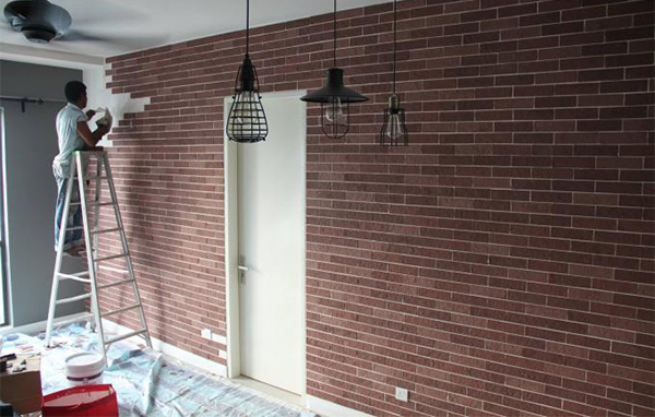 How to install the flexible wall tiles