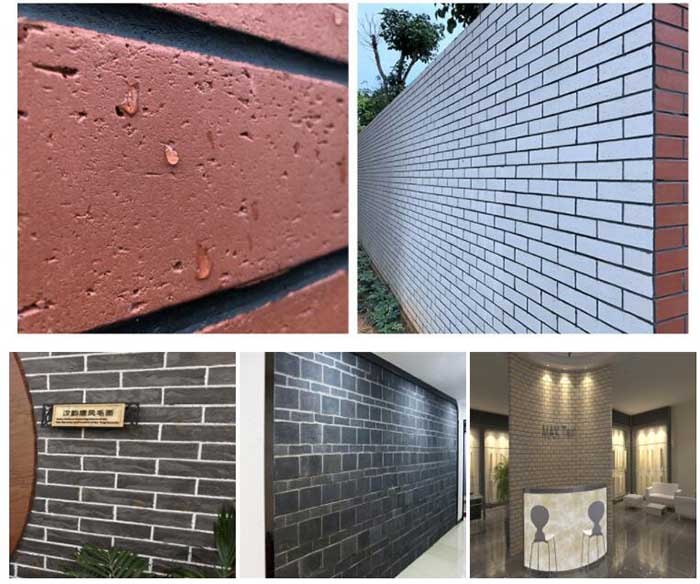 Trends of interoir and exterior wall tiles decoration