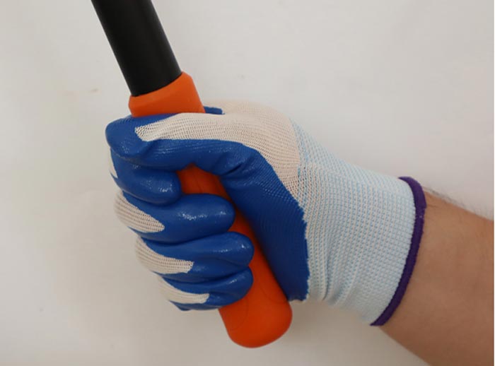 NM safety Nylon Nitrile Gloves