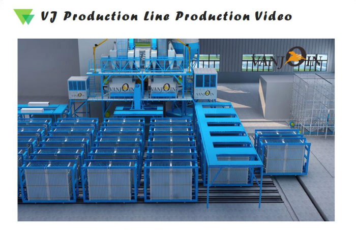 Vanjoin eps cement sandwich wall panel production line produce other products