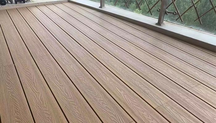 Waterproof indoor and outdoor wood floor tiles composite eco wpc flooring for backyard/porch