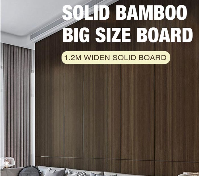 Soundproof wall decorative board made of bamboo wood powder