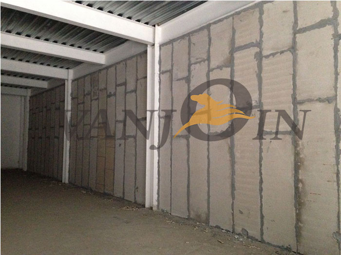 Wall panel in Hunan project