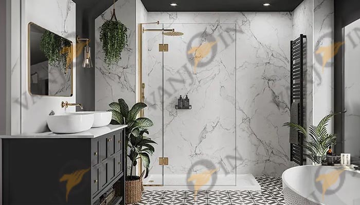 How Can Matte Marble SPC Wall Panels Enhance Your Shower Wall Decor?