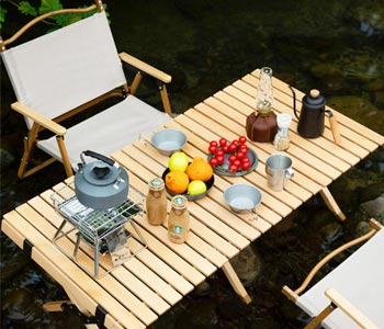 Outdoor Barbecue Table