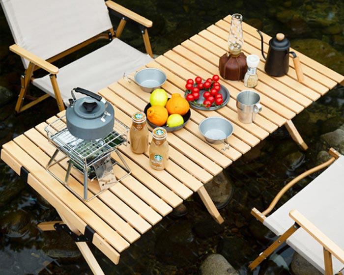 Outdoor Barbecue Table