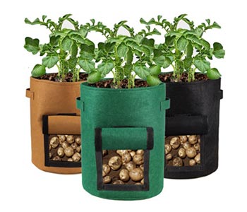 Home Gardening Potato Non-woven Planting Bucket