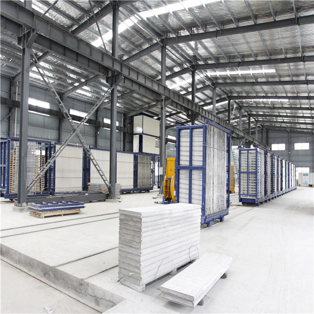 Hiqh-end automatic polystyrene sandwich panel machine and press machine