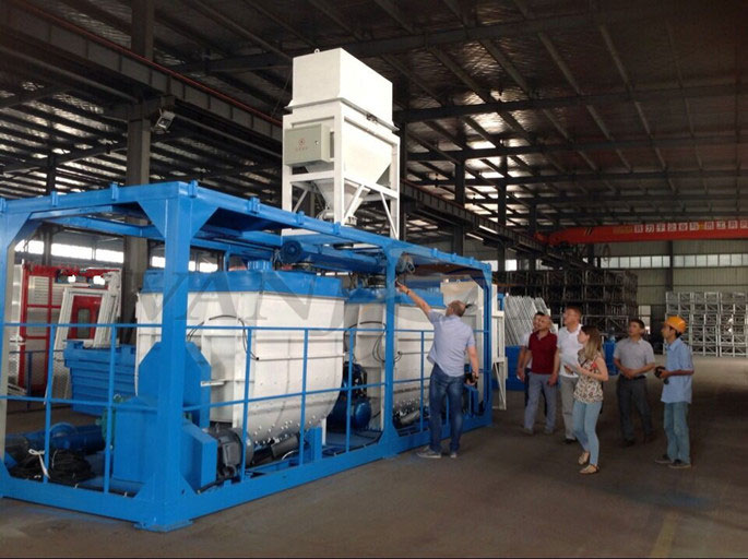 Sandwich panel machinery wall panel equipment for sale with automatic mix system