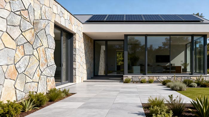 PU Stone Skin Veener Sheets Fasade Wall Cladding Outdoor Decorative 3d Rock Exterior Polyurethane Stone Panel Siding