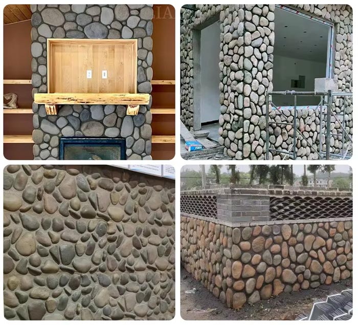 Wholesale Price Faux Block PU Stone Insulated Polyurethane Exterior Cladding Wall Panels