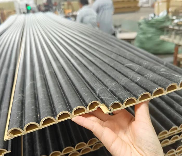 Factory Wholesale Hot Sale Customized Design Durable Wpc Interior Wall Panel for Indoor Decoration